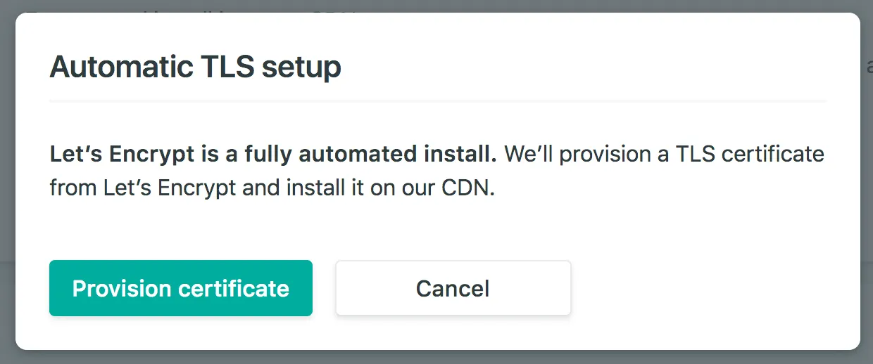 Lets Encrypt